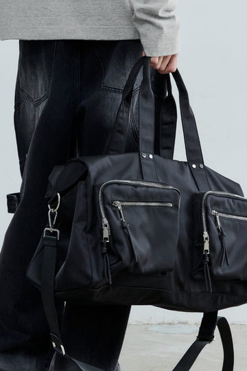 TWO POCKET BOSTON BAG